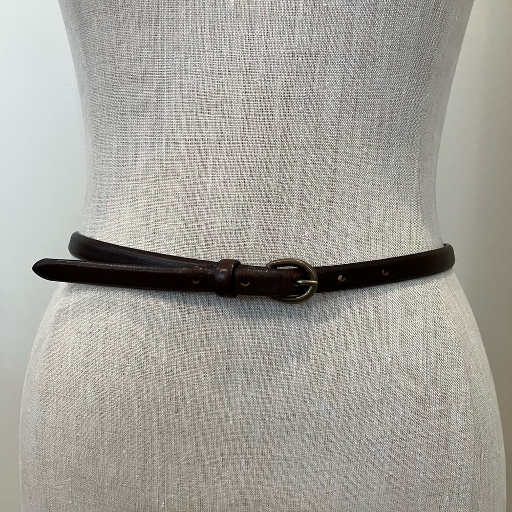 Vintage Banana Republic Skinny Belt